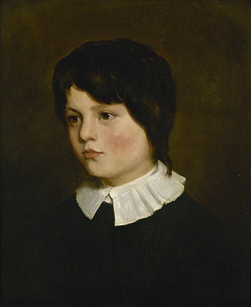 Charles Hugo enfant, 1834, Charles-Émile Callande de Champmartin