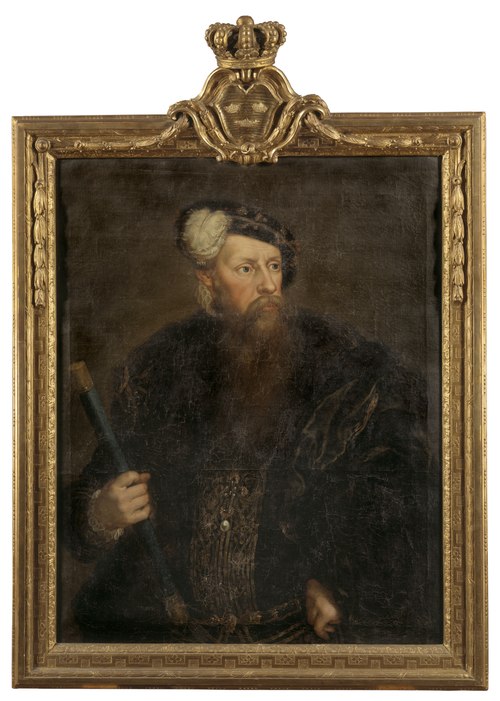 Gustav Vasa (1496-1560), kung av Sverige, 1768, Lorens Pasch le jeune