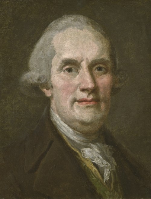 Autoportrait, 1800, Lorens Pasch le jeune