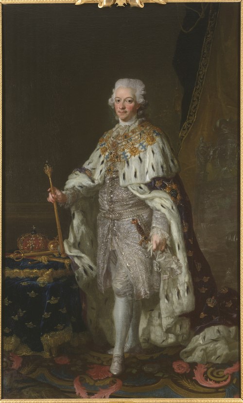 Gustav III, 1746-1792, konung av Sverige, , Lorens Pasch le jeune