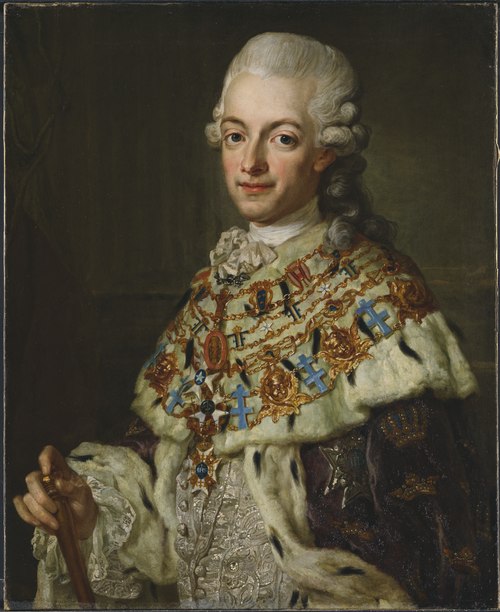 Gustav III, 1746-1792, 1773, Lorens Pasch le jeune