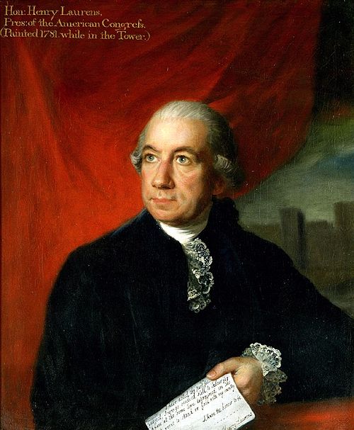 Porträt des Henry Laurens, , Lemuel Francis Abbott