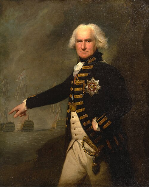 Admiral Lord Bridport, 1795, Lemuel Francis Abbott