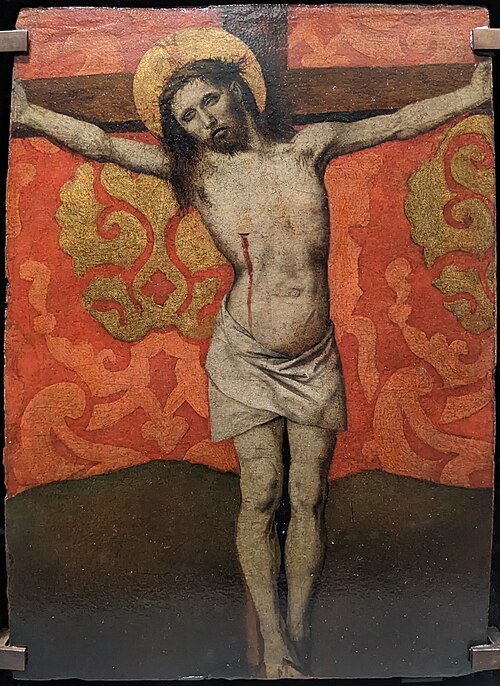 Le Christ en Croix, 1445, Barthélemy d'Eyck