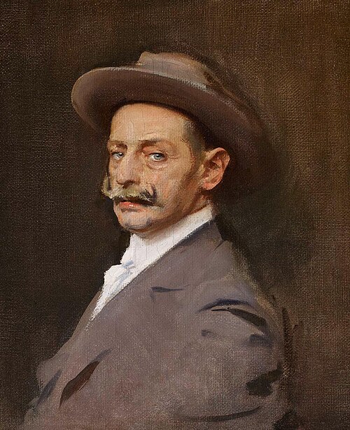 Portrait de Joaquín Dicenta, 1905, Ramón Casas