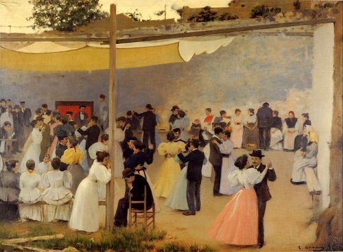 Baile de tarde, 1896, Ramón Casas
