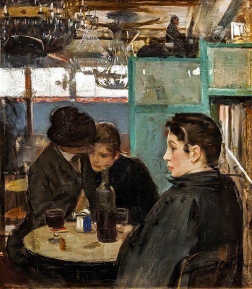 Intérieur du Moulin de la Galette, 1890, Ramón Casas