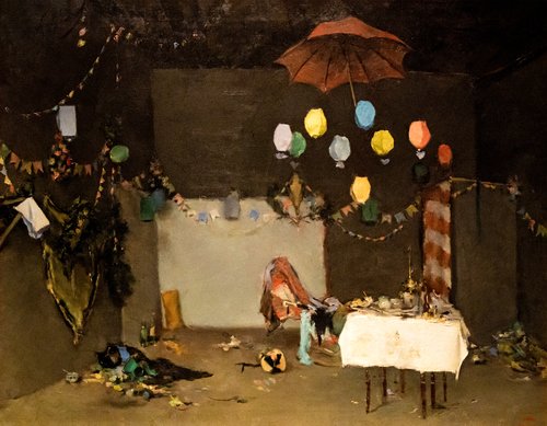 Intérieur d'atelier, 1883, Ramón Casas