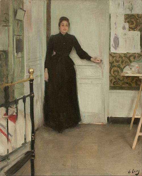 Interior, 1890, Ramón Casas