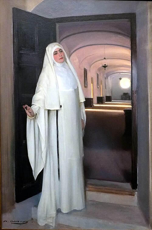 Nun, 1925, Ramón Casas