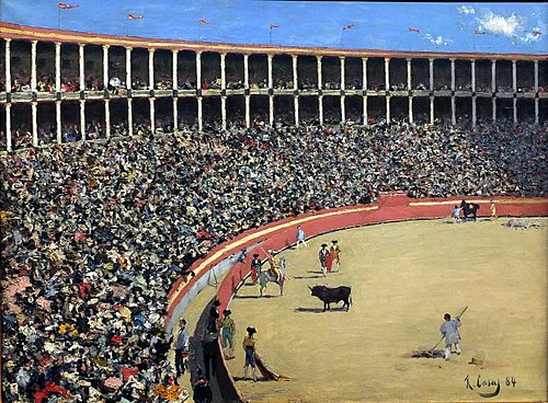 Bullring, 1884, Ramón Casas