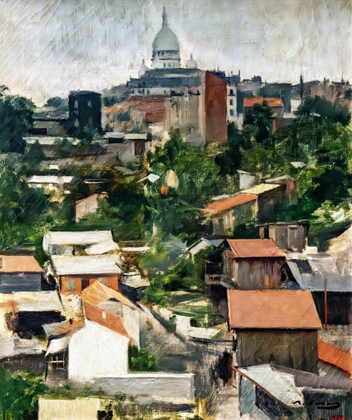 Le Sacré Coeur, Montmartre, 1900, Ramón Casas