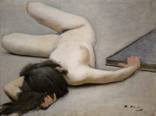 Nu féminin, 1894, Ramón Casas
