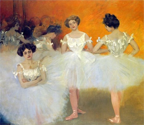 Cos de ball, 1902, Ramón Casas