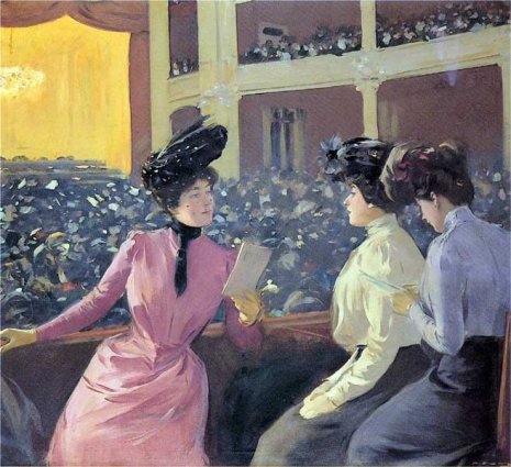 Teatre Novedades, 1902, Ramón Casas