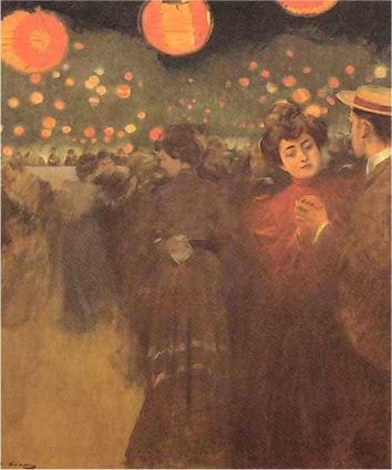 Revetlla, 1902, Ramón Casas