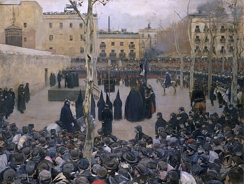Garrote vil (Garrotte), 1894, Ramón Casas