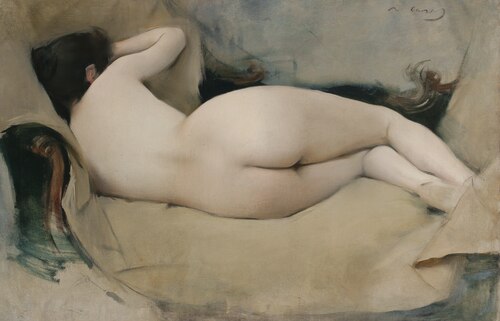 Figura desnuda, 1894, Ramón Casas