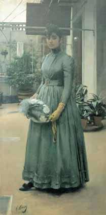 portrait d'Elisa Casas, 1889, Ramón Casas