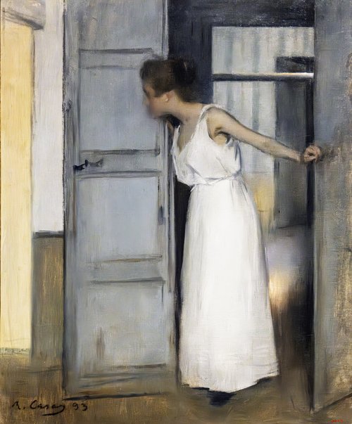 Avant que tu ne passes sur mon cadavre, 1893, Ramón Casas