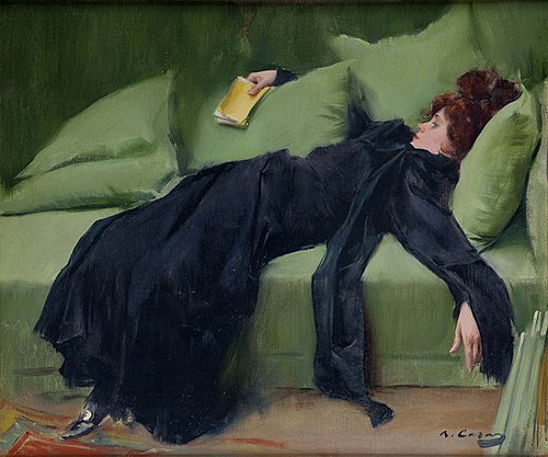 Jeune Décadente, 1899, Ramón Casas