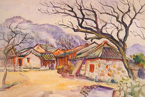 金包里海邊民家, , Ni Chiang-huai