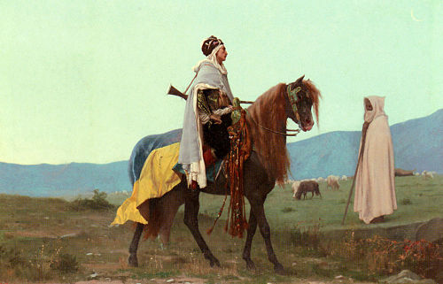 An Arab Horseman, 1865, Gustave Boulanger