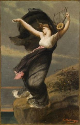 Sappho, 1888, Gustave Boulanger