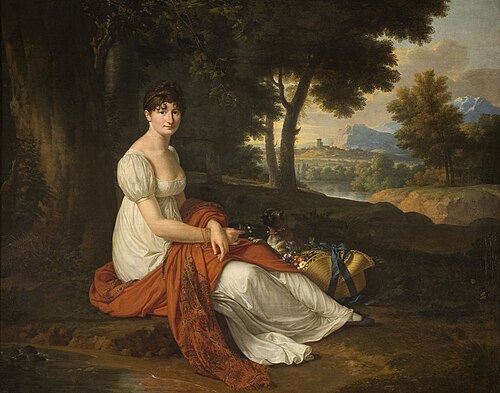 Portrait of Elżbieta Skotnicka née Laskiewicz (1781–1849), Wife of Michał Skotnicki, 1807, François-Xavier Fabre