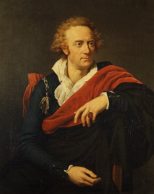 Portrait de Vittorio Alfieri, 1793, François-Xavier Fabre