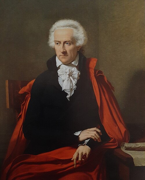 Portrait du poète Vittorio Alfieri, 1797, François-Xavier Fabre