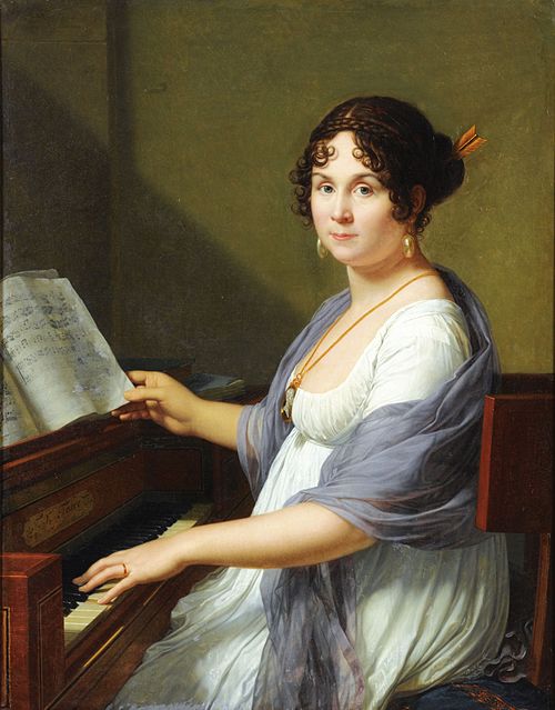 Portrait de Geneviève Aimée Victoire Bertin, 1802, François-Xavier Fabre