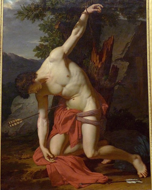 Saint Sébastien expirant, 1789, François-Xavier Fabre