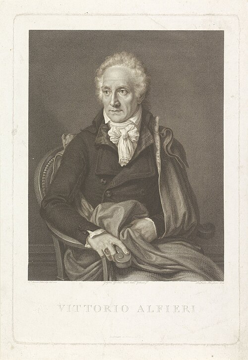 Portrait de Vittorio Alfieri (1749-1803), 1803, François-Xavier Fabre