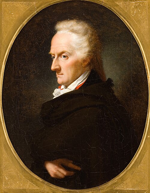 Portrait de Vittorio Alfieri (1749-1803), 1786, François-Xavier Fabre