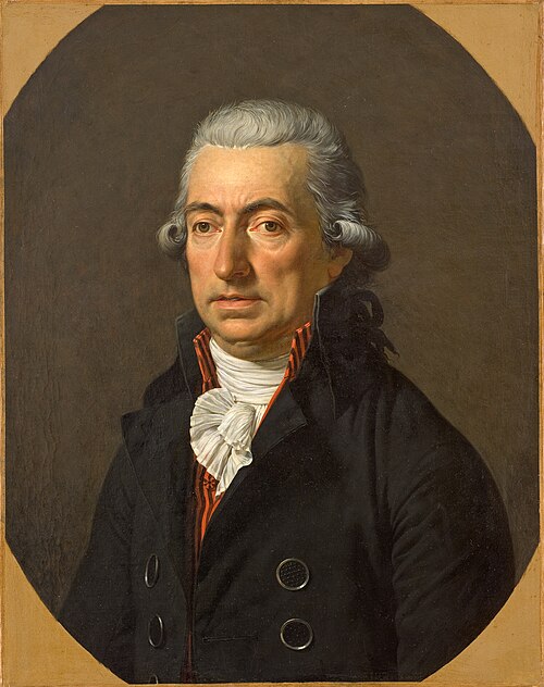 Portrait de M. Joseph Fabre, père de l'Artiste, 1790, François-Xavier Fabre