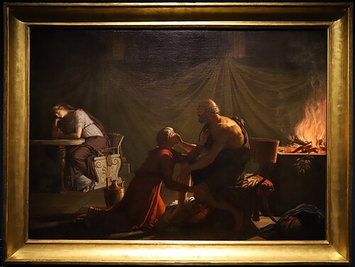 Le retour d'Ulysse, 1799, François-Xavier Fabre
