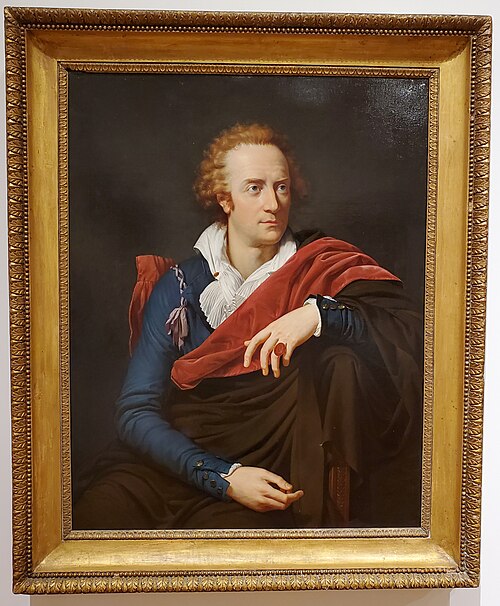 Portrait du poète Vittorio Alfieri, 1794, François-Xavier Fabre