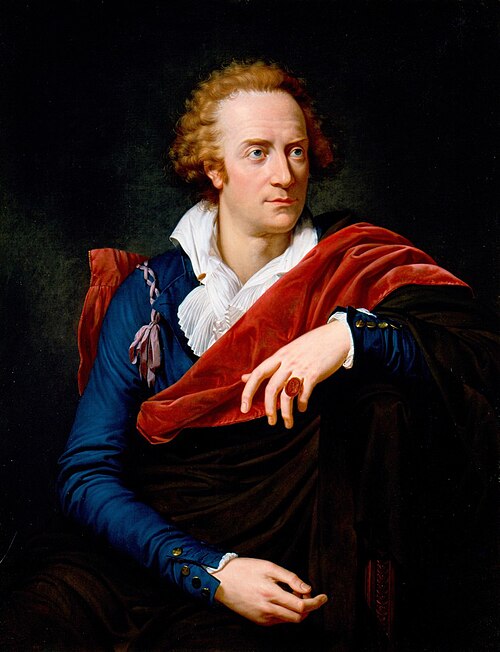 Portrait of Count Vittorio Alfieri, 1794, François-Xavier Fabre