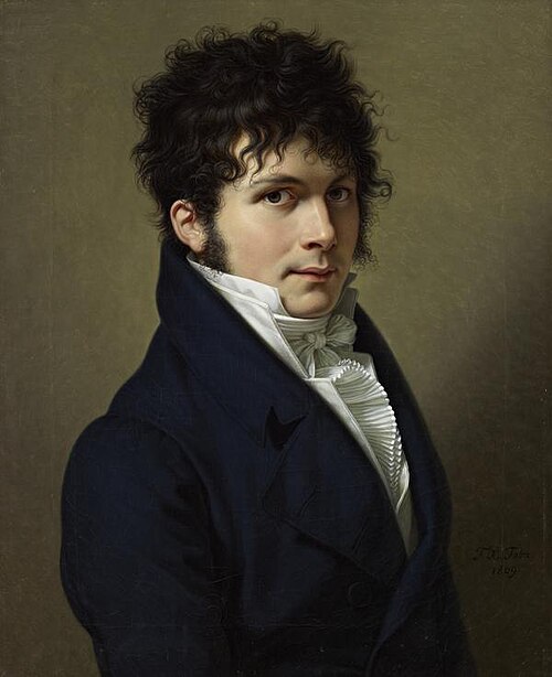 portrait d'un homme, 1809, François-Xavier Fabre
