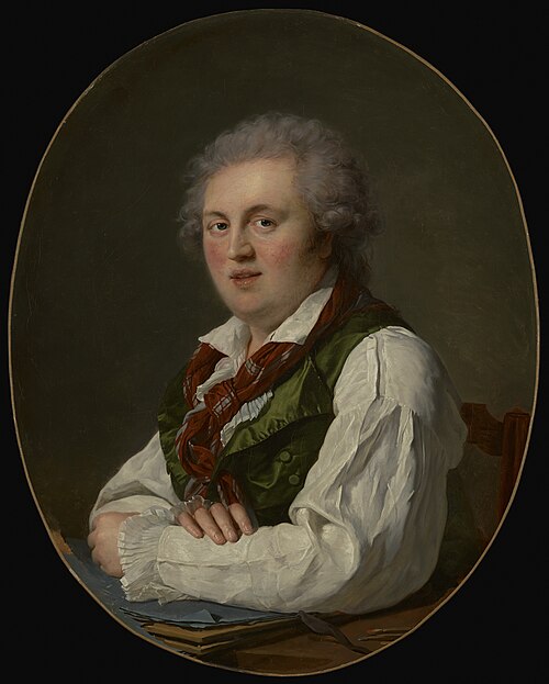 Portrait of Laurent-Nicolas de Joubert, 1787, François-Xavier Fabre