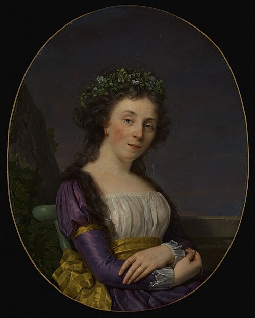 Portrait de Marie-Louise Joubert, née Poulletier de Perigny, 1787, François-Xavier Fabre