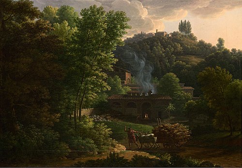 Paysage italien, 1811, François-Xavier Fabre