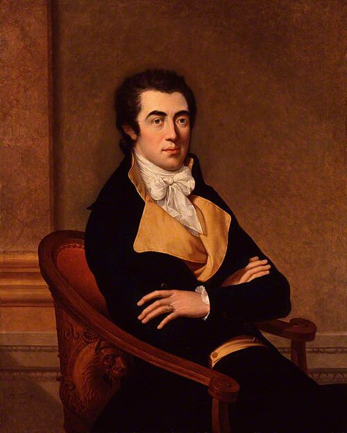 Henry Richard Fox (later Vassall), 3rd Baron Holland, 1795, François-Xavier Fabre