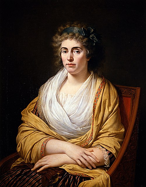 Portrait de Louise de Stolberg, comtesse d'Albany, 1793, François-Xavier Fabre