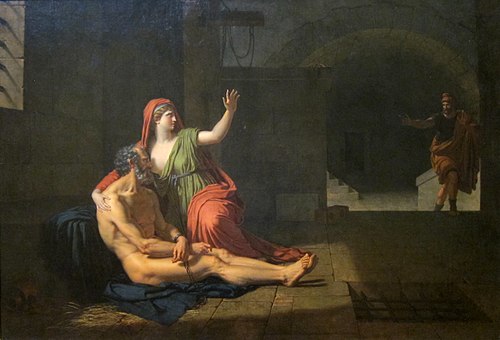 La Charité romaine, 1800, François-Xavier Fabre