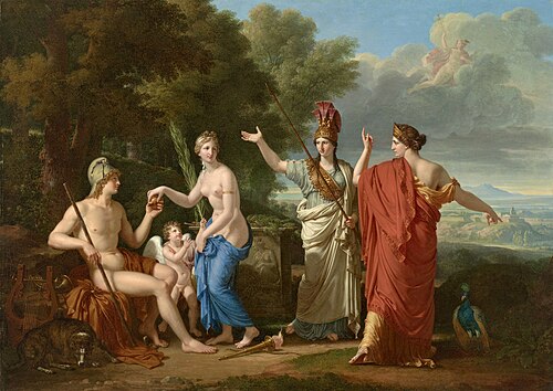 The Judgment of Paris, 1807, François-Xavier Fabre