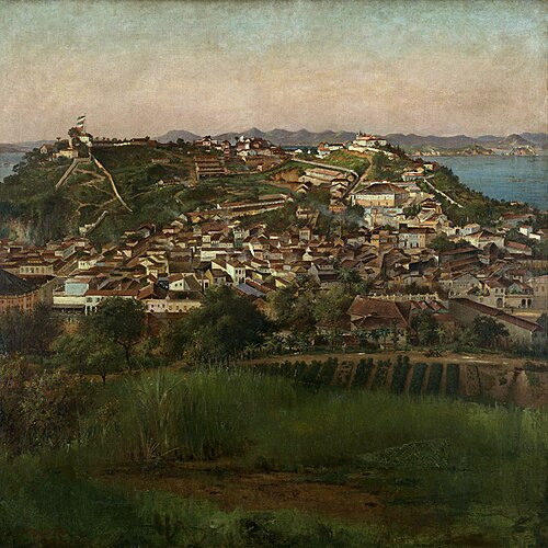 Panorama de Rio de Janeiro, 1887, Victor Meirelles