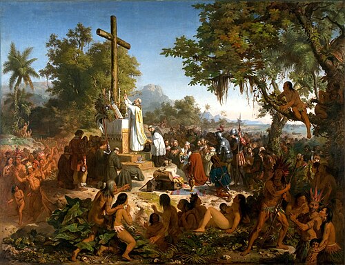 Première messe au Brésil, 1859, Victor Meirelles