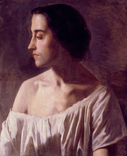 Tête de femme, , Victor Meirelles
